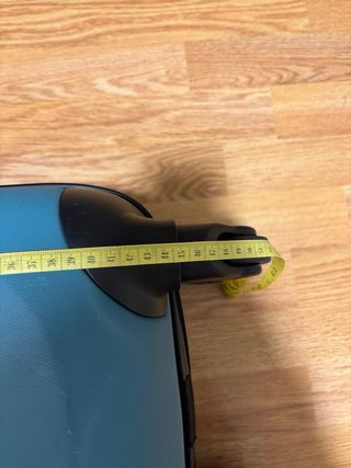 Maleta de cabina color verde azulado