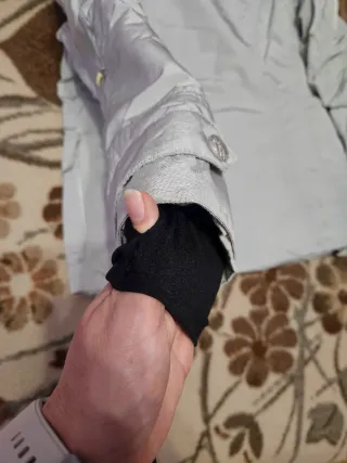 Parka Falcon gris plata talla S