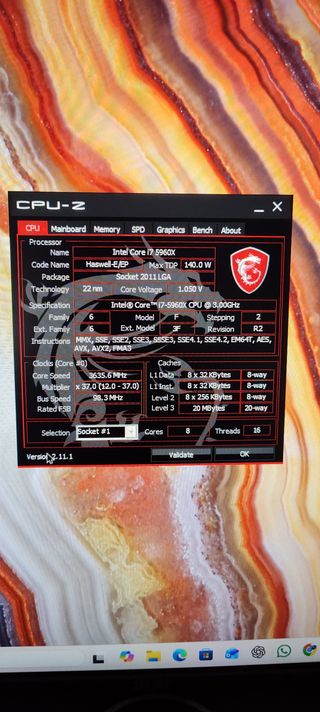 Intel Core i7-5960X Extreme Edition LGA 2011-3