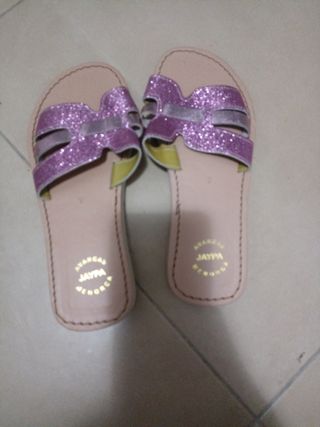 Sandalias Jaypa Beige y Rosa