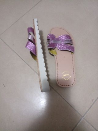 Sandalias Jaypa Beige y Rosa