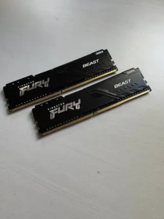 Kingston FURY Beast DDR4 3600MHz 16GB (2x8GB)