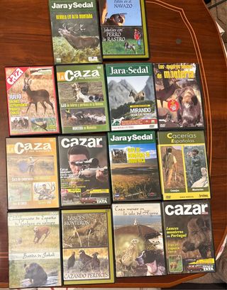 Collezione DVD di Caccia e Riviste
