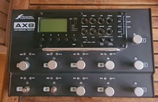 Fractal Audio AX8 Pedalera Procesador de Guitarra de segunda mano