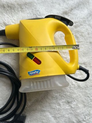 Limpiador a vapor amarillo