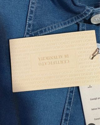 Camicia Armani Jeans Vintage Taglia S