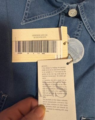 Camicia Armani Jeans Vintage Taglia S