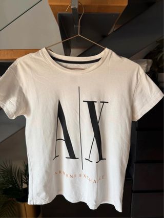 Camiseta Armani Exchange AX Blanca
