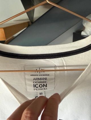 Camiseta Armani Exchange AX Blanca