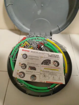 Cadenas Nieve Rhütten 9mm Talla 60