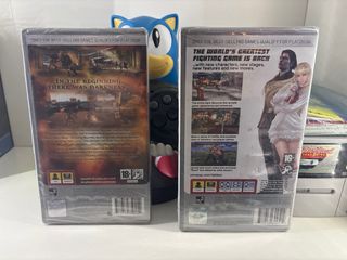 Juegos PSP God of War y Tekken (Platinum)