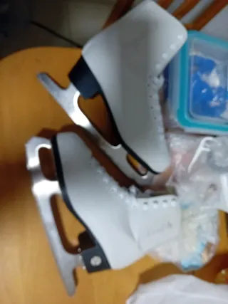 Patines de Hielo Blancos oxeio