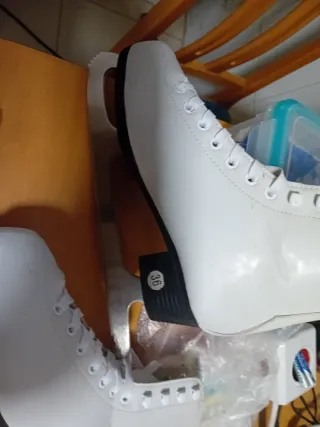 Patines de Hielo Blancos oxeio