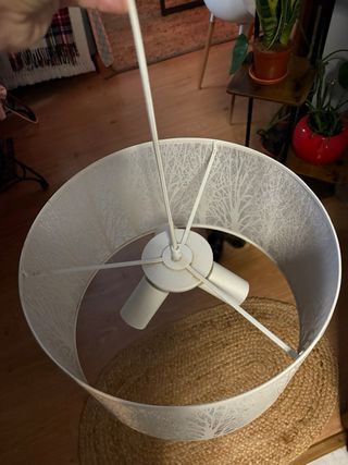 Lámpara de techo diseño árbol