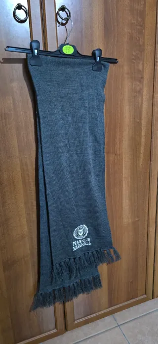 Sciarpa Franklin Marshall Grigia