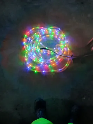 Luces LED Naranja y Rojo12m