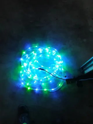 Luces LED Naranja y Rojo12m