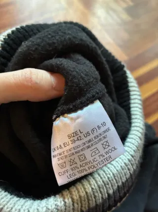 Calentadores Hunter Negro/Gris Talla Única