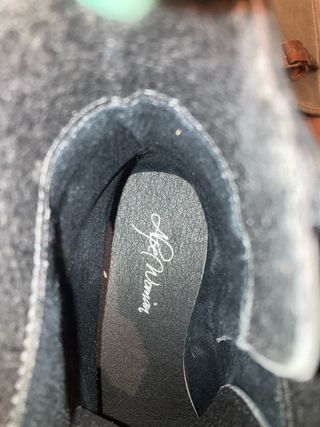 Botas tipo Dr. Martens charol plataforma T40