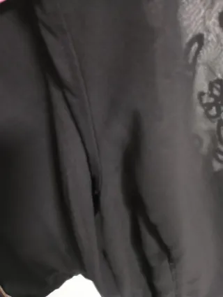 Chaqueta bomber lentejuelas azul