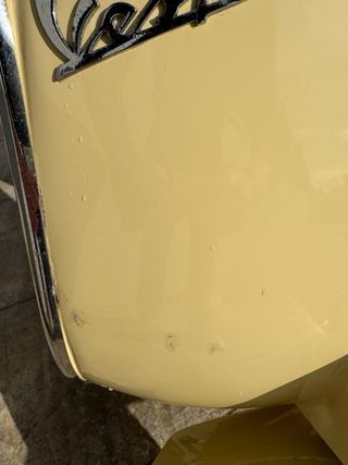 Vespa 160 Histórica ITV al día.