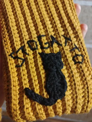 Porta cellulare uncinetto fatto a mano