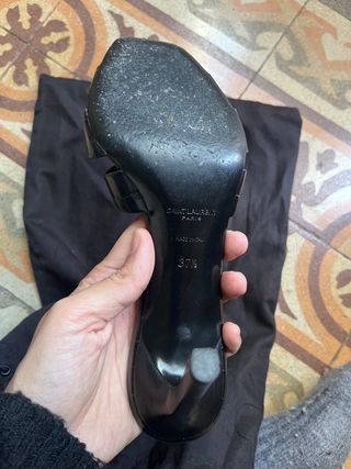 Sandalias Saint Laurent Negras