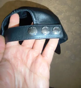 Gorra Kenzo Paris Piel Negra