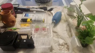 Acuario 60L con accesorios