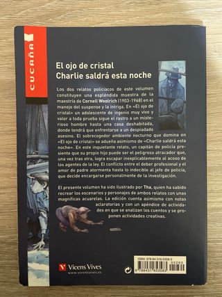 Libro-El ojo de cristal/Charlie saldrá esta noche