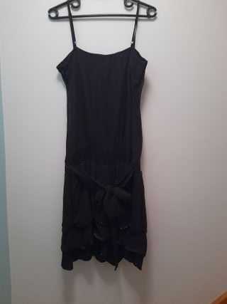 Vestido Morgan Negro Fiesta