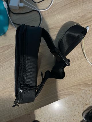 Bolso bandolera Lacoste negro sin usar
