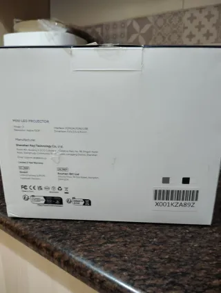 Mini proyector Akiyo Blanco Nuevo