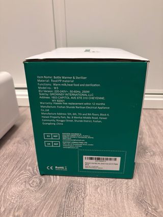 Calientabiberones y Esterilizador GROWNS