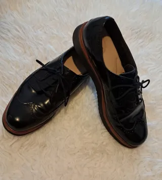Mocasines Clarks Negros Charol