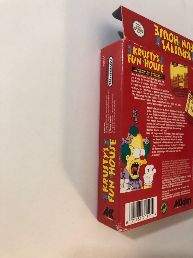 Krusty's Fun House GB (UK/NOE)