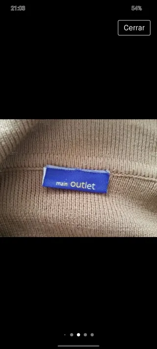 Chaqueta punto vintage hombre