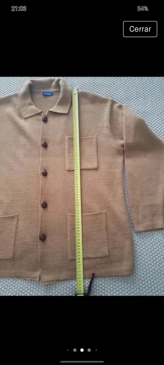 Chaqueta punto vintage hombre