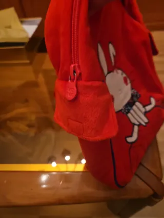 Mochila Tuc Tuc Roja Conejito