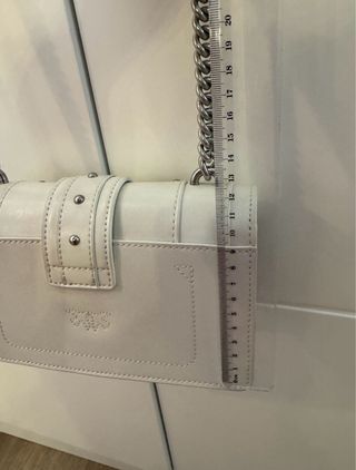 Borsa Pinko Edizione Limitata Bianca