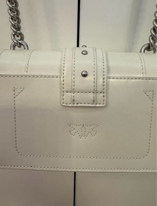 Borsa Pinko Edizione Limitata Bianca