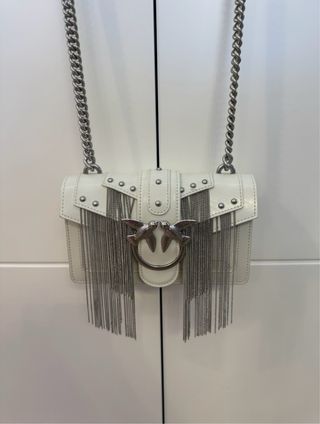 Borsa Pinko Edizione Limitata Bianca