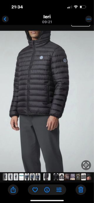 Piumino North Face Nero