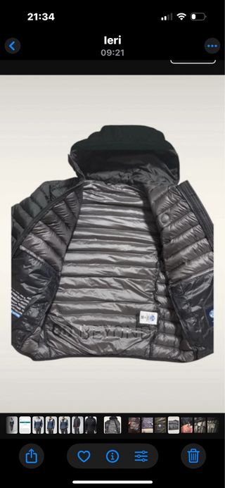 Piumino North Face Nero