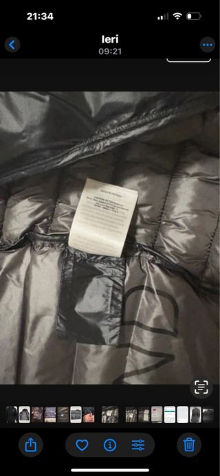 Piumino North Face Nero