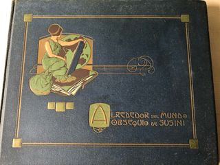 Álbum de cromos Alrededor del Mundo SUSINI.