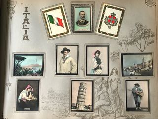 Álbum de cromos Alrededor del Mundo SUSINI.