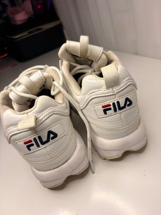 Zapatillas Fila Blancas