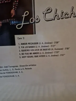 Vinilo Los Chichos - Hoy igual que ayer