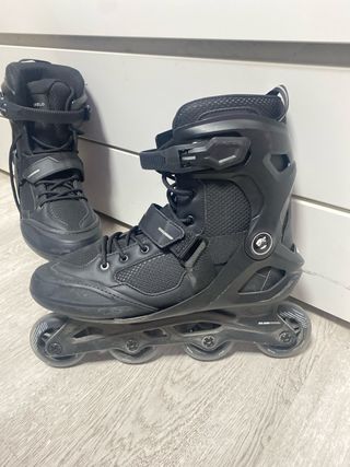 Patines en línea negros para adultos  -Marca Oxelo